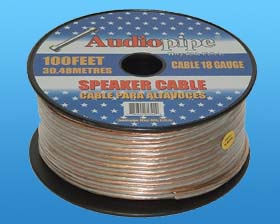 100ft. AWG 18 OFC SPEAKER WIRE